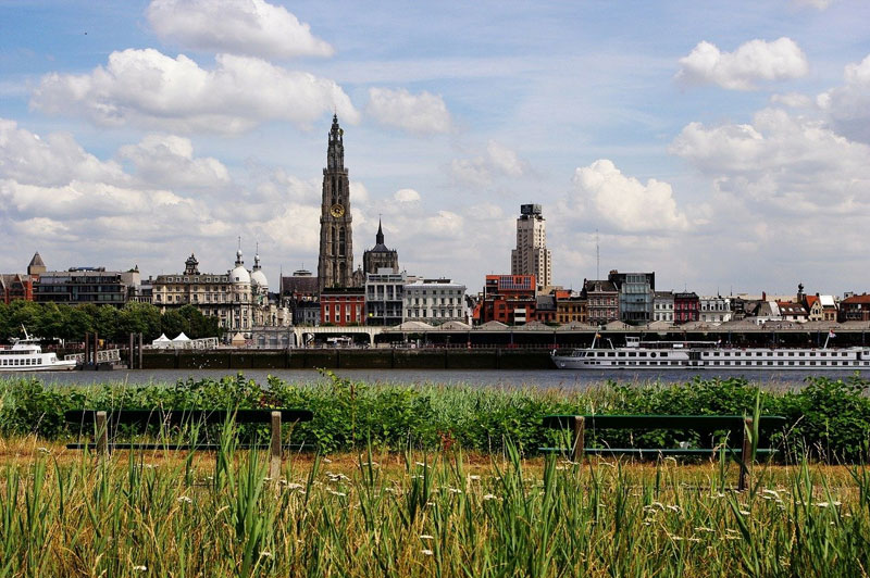 Fietsroutes in Antwerpen