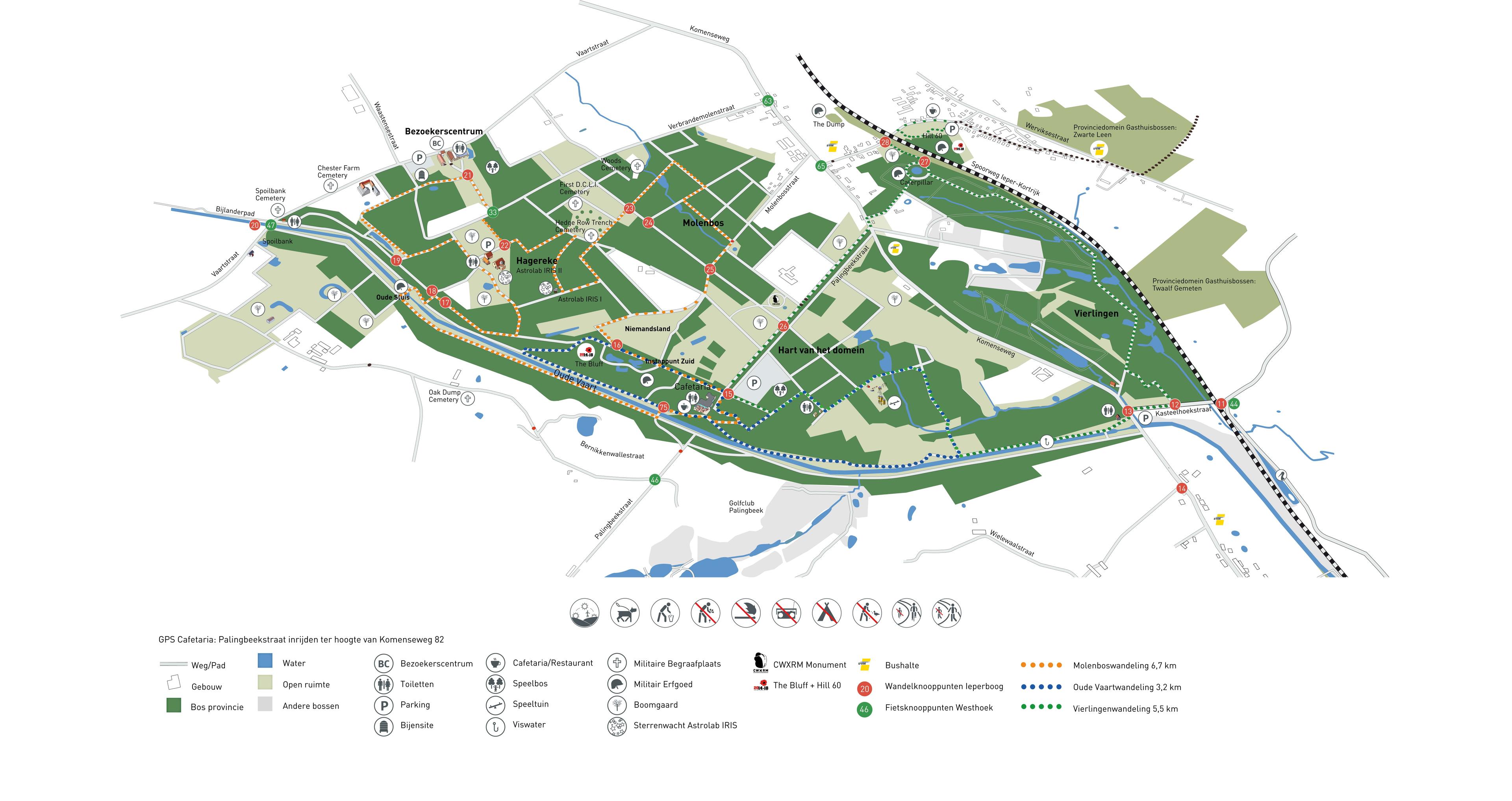 Plattegrond De Palingbeek