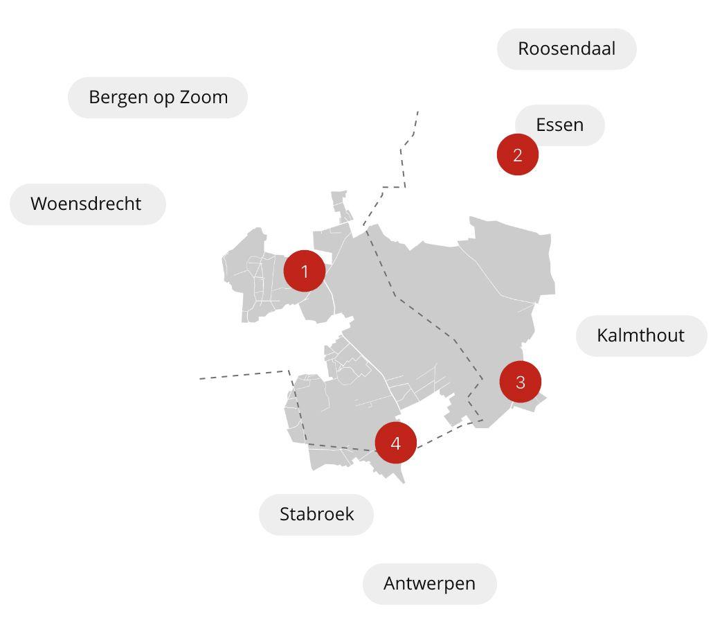 Toegangspoorten Kalmthoutse Heide