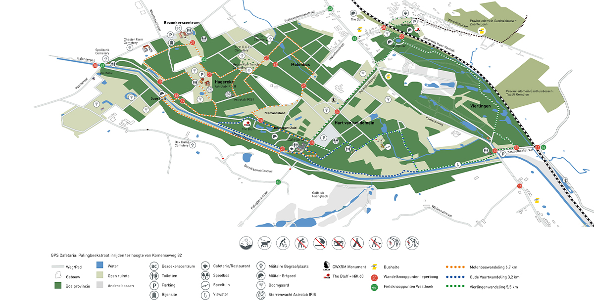 Plattegrond De Palingbeek