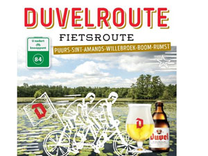Duvel fietsroute in Heindonk