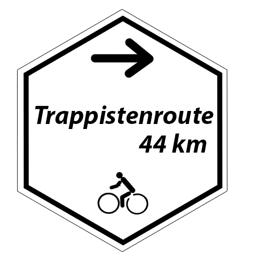 Routebordje Trappistenroute