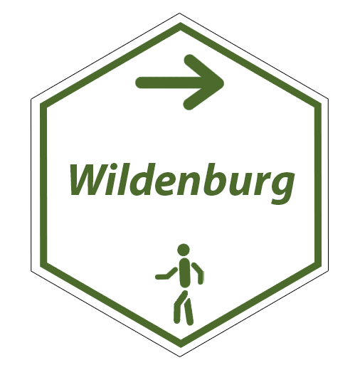 Routebordje Wildenburgwandelroute