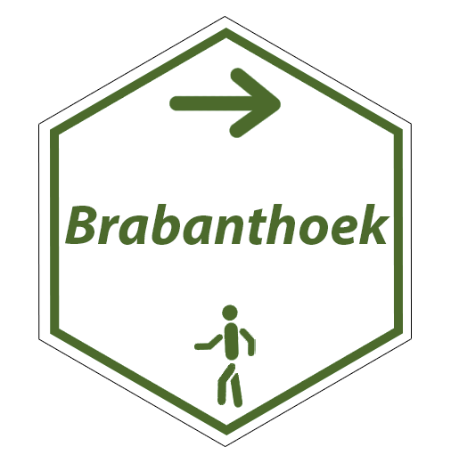 Routebordje Brabanthoekwandelroute